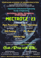 MECTROTZ'23 Technical Symposium Poster